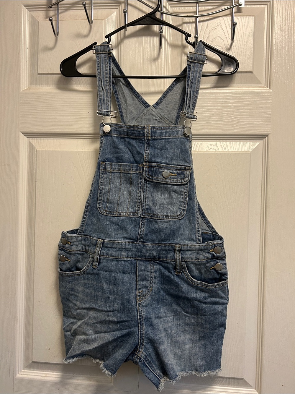Mossimo Supply Co. Denim Overalls - Blue